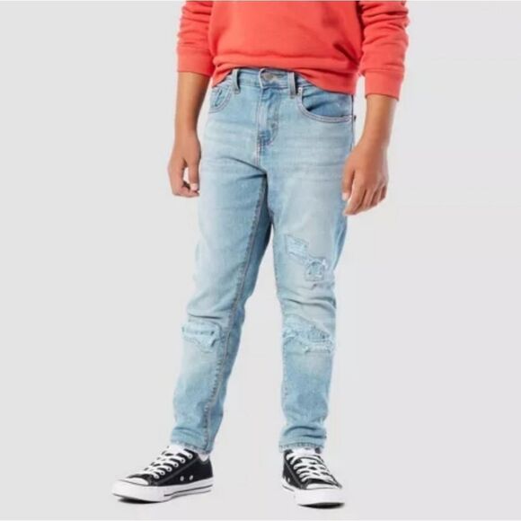 DENIZEN® from Levi's® Boy's Taper Jeans Light Wash Size 7 Tapered Leg - Picture 1 of 7